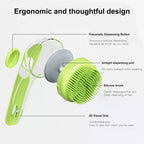 2025 2 In 1 Pet Bath Brush With Built In Shampoo Dispenser For Dogs Grooming Massage