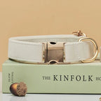 Personalized Dog Collar – Velvet Engraved Name Collar