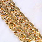 Gold Plated Dog Necklace Collar – Lightweight 27–45 cm