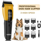 Professional Cordless Pet Clipper - Type-C Rechargeable Dog Trimmer