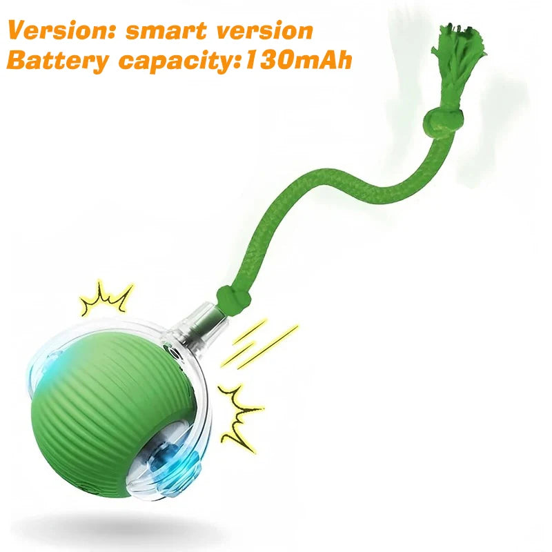 Automatic Rolling Dog Ball – Rechargeable Smart Interactive Toy