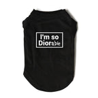Summer Dog Singlet Cotton Blend – Lightweight Small & Medium Tee