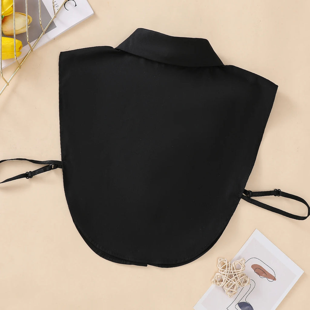 Detachable Cotton Fake Collar for Women – One Size