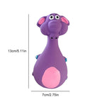 Squeaky Latex Animal Toys - Fetch & Chew for Small & Medium Dogs