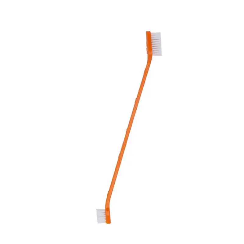 Double Head Dog Toothbrush – Multi-Angle Nylon Bristle Cleaner