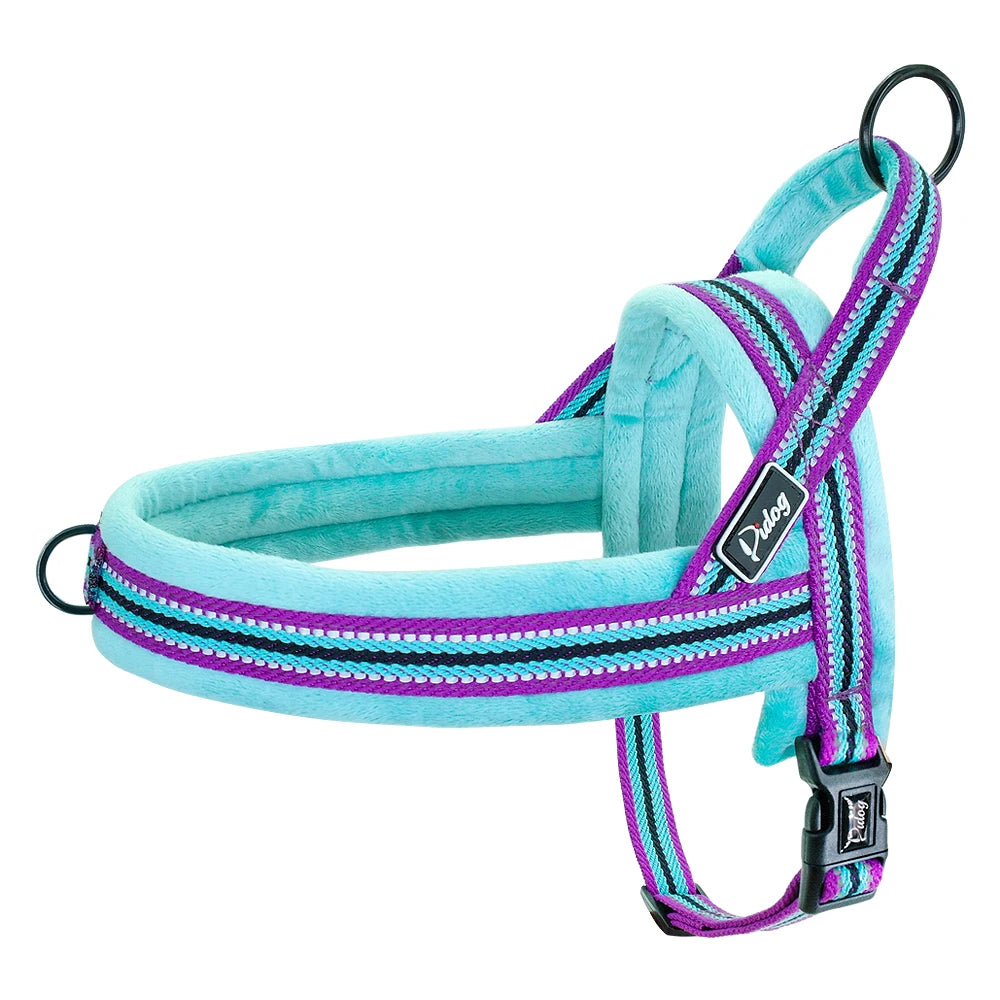 Reflective Dog Harness Vest – Warm Padded Night Safe Design