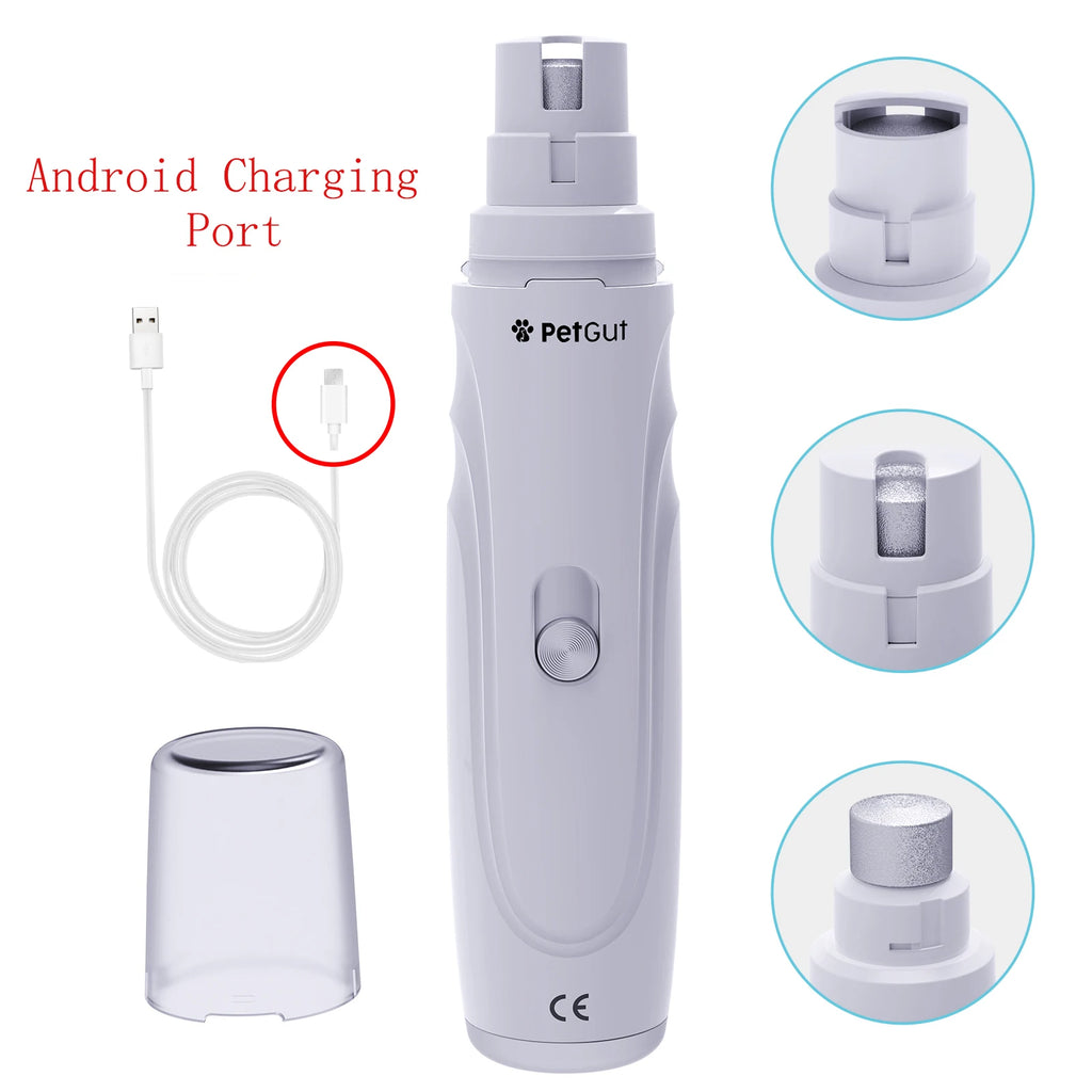Dog Nail Grinder – Quiet Electric Trimmer