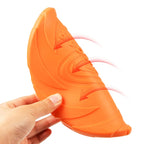 Silicone Flying Disc - Bite-Resistant Dog Training Toy for Fetch & Outdoor Play
