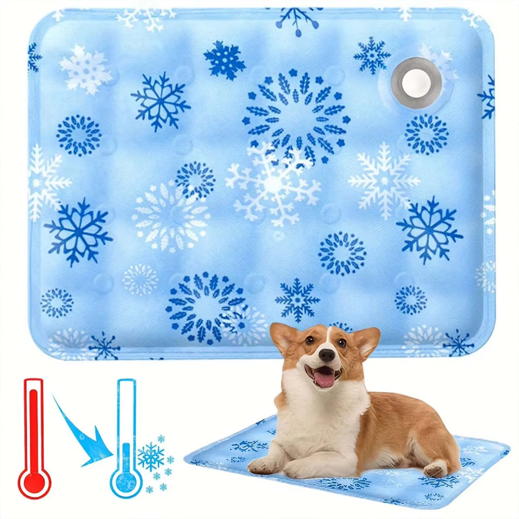 Pet Cooling Mat – Water Injection Cooling Pad for Dogs, Waterproof & Wear-Resistant