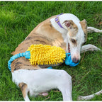 Colorful Rope Tug Dog Toy – Plush Elastic for Puppies