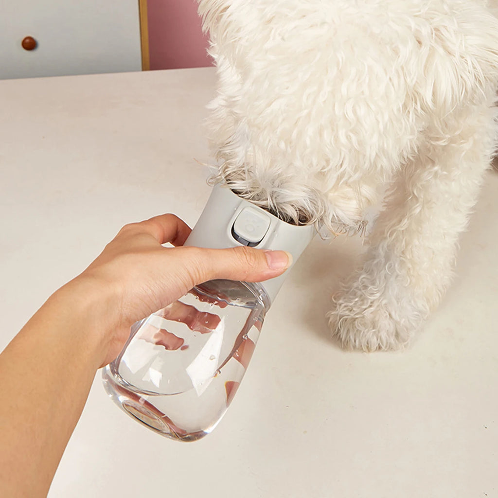 Portable Dog Water Bottle & Travel Bowl – Leak-Proof Dispenser