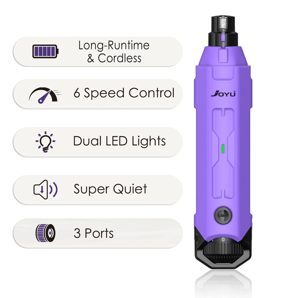 Dog Nail Grinder – Quiet Electric Trimmer