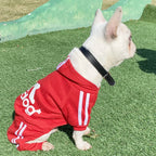 Adidog Dog Jumpsuit – Hooded Spring Outfit for Small Dogs