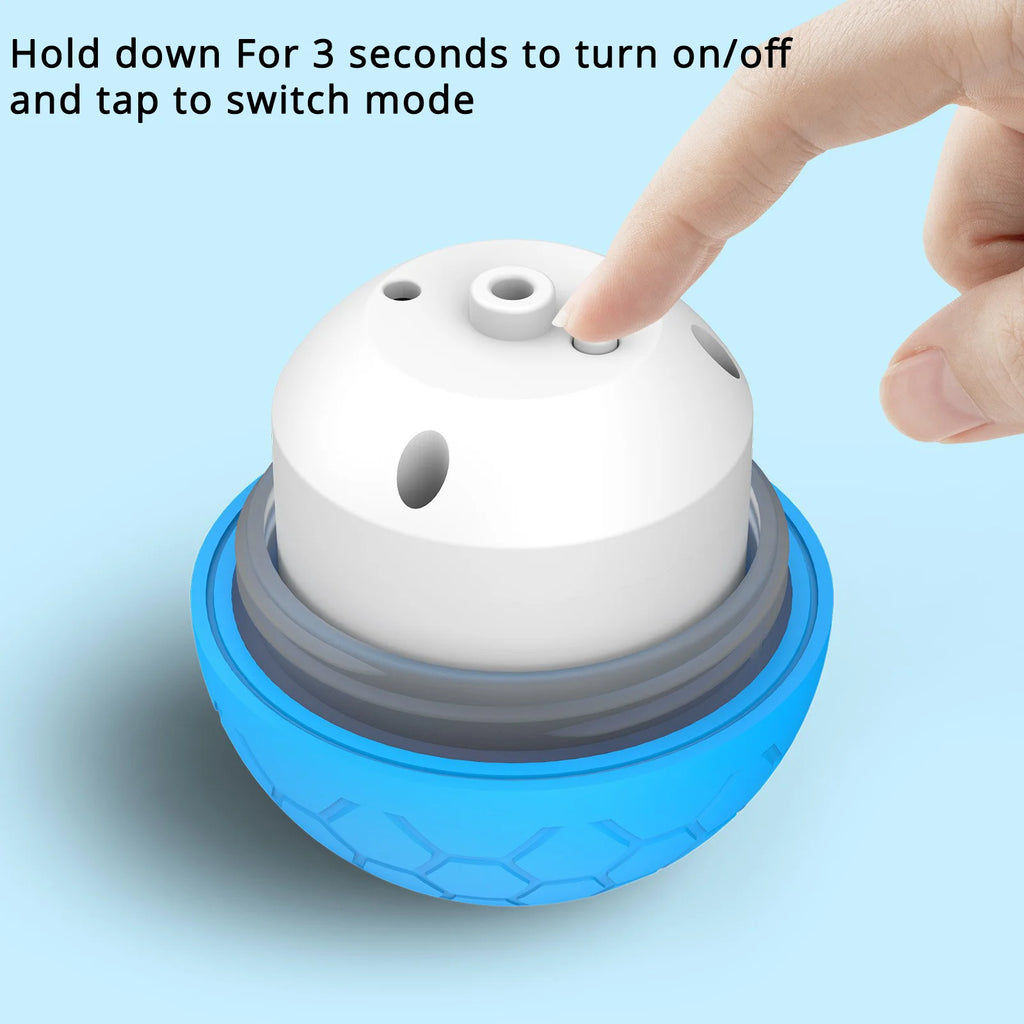 LED Interactive Dog Ball – Automatic Moving & Color Changing Toy