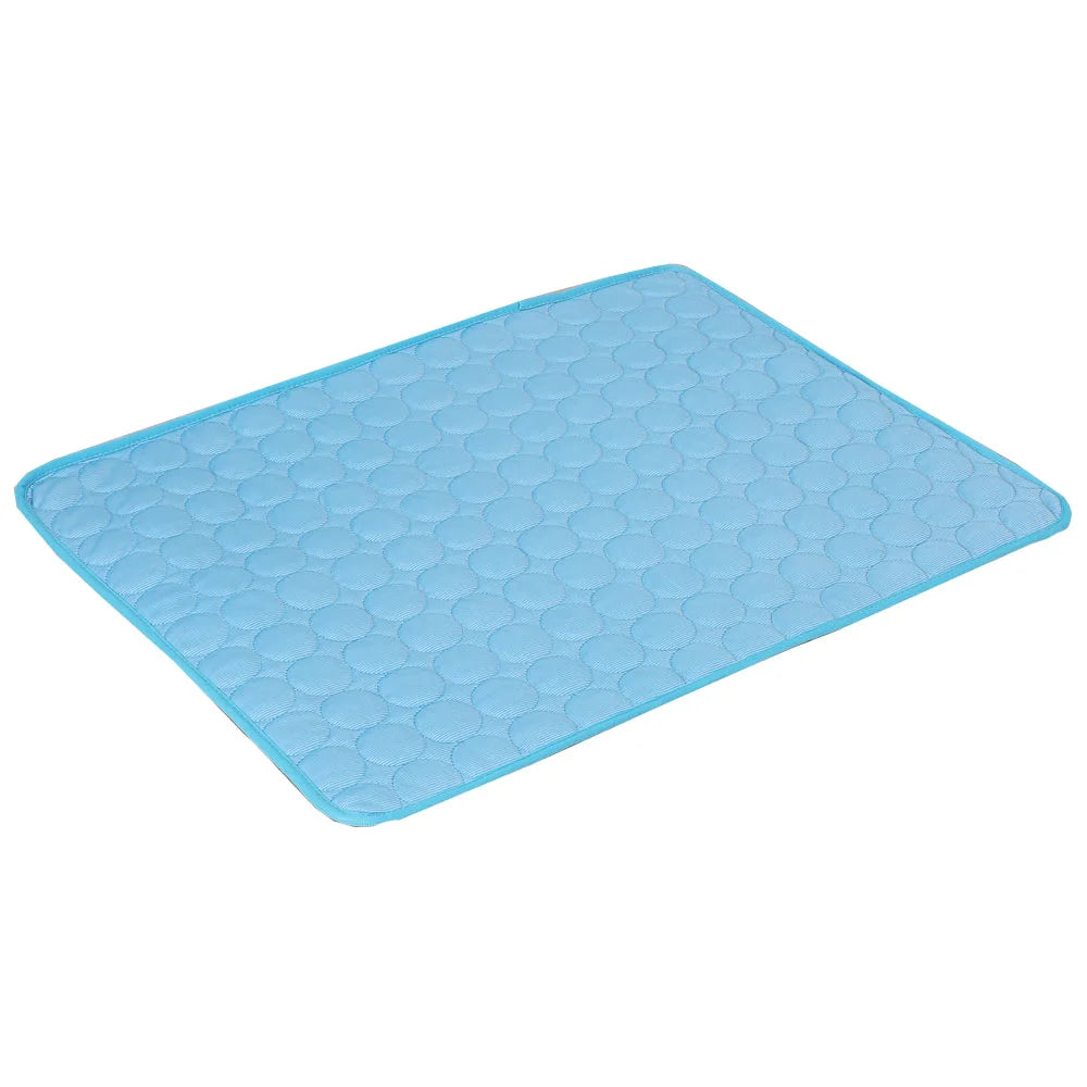 Pet Cooling Mat for Dogs – Ice Silk Moisture-Proof Summer Sleep Pad