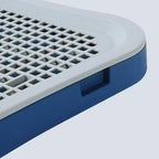 Dog Potty Tray with Wall & Urine Post – Indoor Puppy Training Toilet