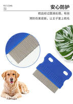 Dog Tear Stain Comb – Gentle Eye Grooming Tool for Removing Tear Mucus & Crust