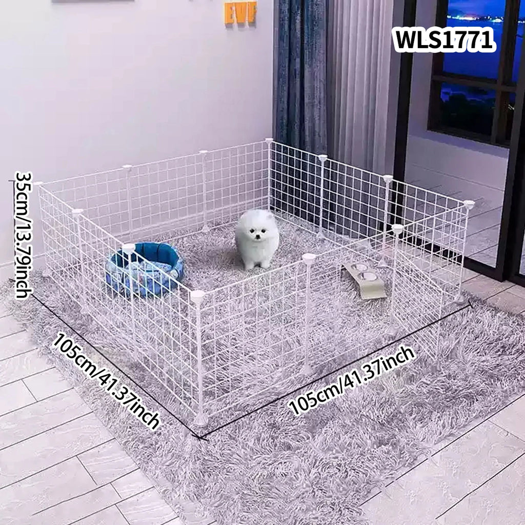 Portable Dog Playpen – DIY Metal Fence