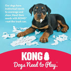 KONG Classic Dog Toy – Durable Rubber Chew & Treat Dispensing Toy