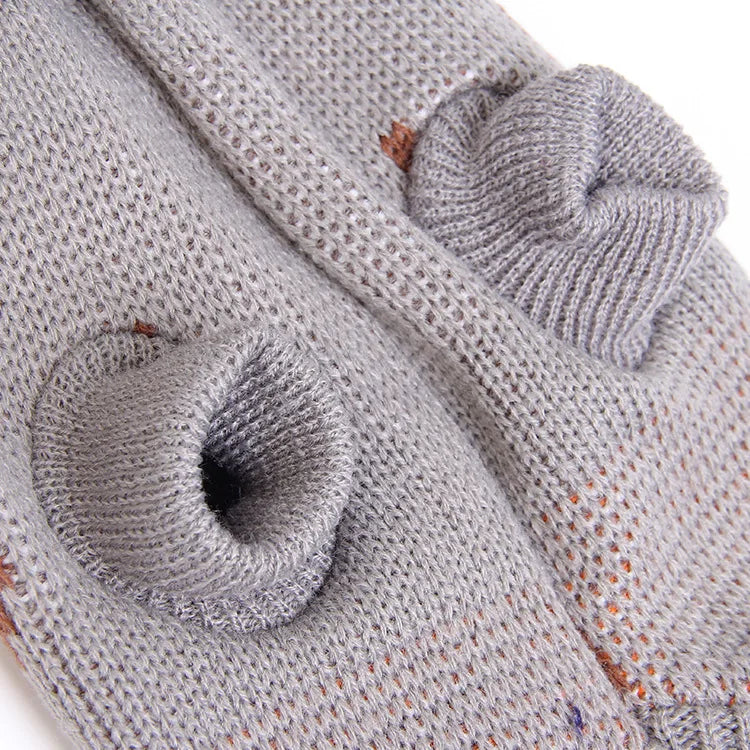 Warm Knitted Dog Sweater Coat – Colorful Winter Pullover