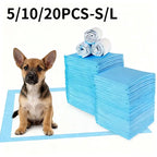 Disposable Dog Diaper Pads – Super Absorbent Quick-Dry Puppy Training Pads (5/10/20PCS)