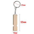 Aluminum Dog Training Whistle – Two-Tone Recall & Bark Control Tool