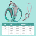 Reflective Nylon Dog Harness – Quick Release Small Breed