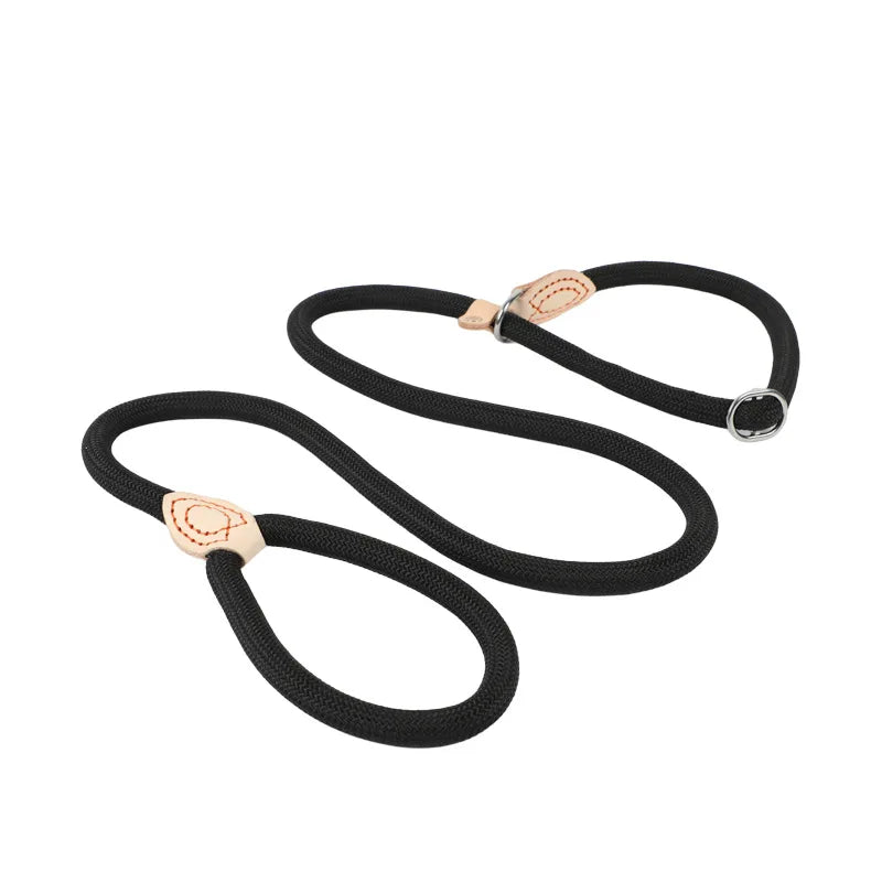Dog Slip Leash – Braided Rope Control