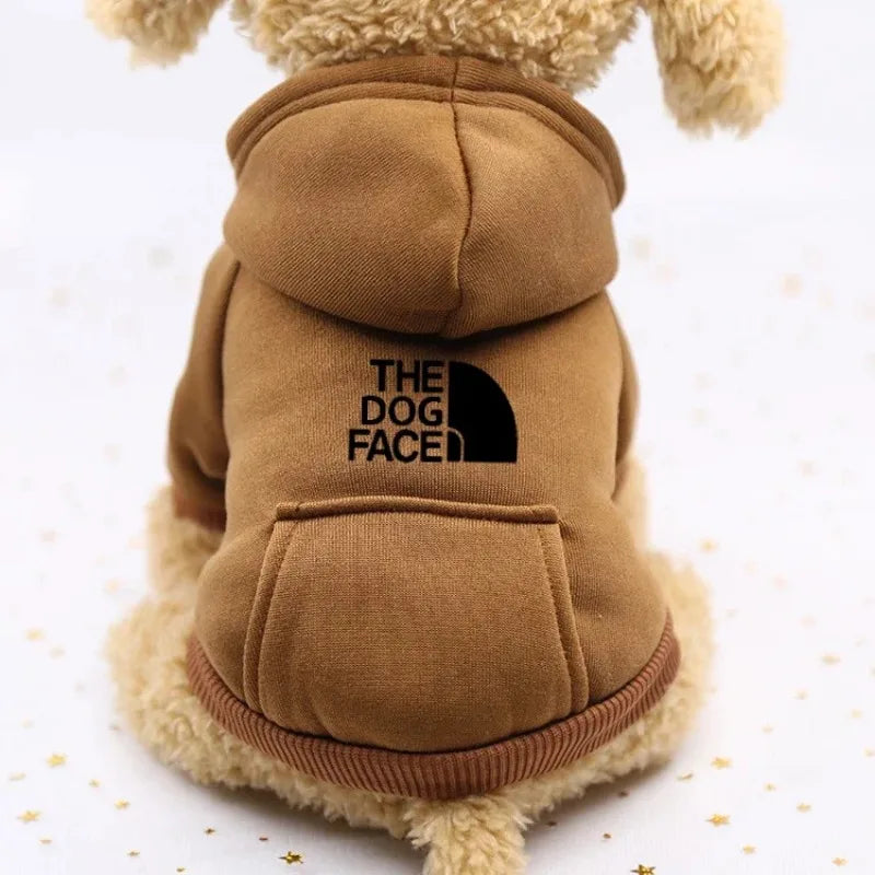 Cowboy Pocket Dog Sweater – Windproof Winter Coat