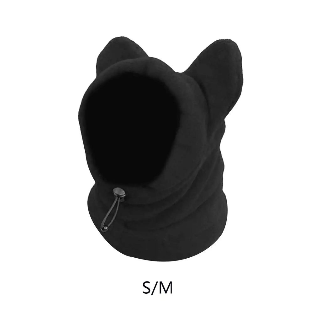 Serenable Dog Winter Hat Hood – Windproof Fleece for Small Dogs
