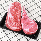 Steak Shaped Plush Dog Toy - Squeaky for Small & Medium Dogs, Interactive & Fun