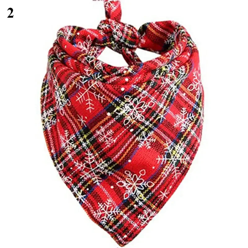 PetCare Dog Bandana – Cotton Multicolor Neckerchief, 1pc