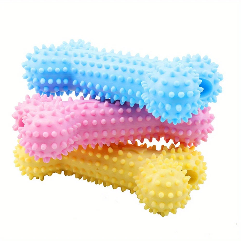 Indestructible Dog Toy for Small Dogs – Teeth Cleaning Bone