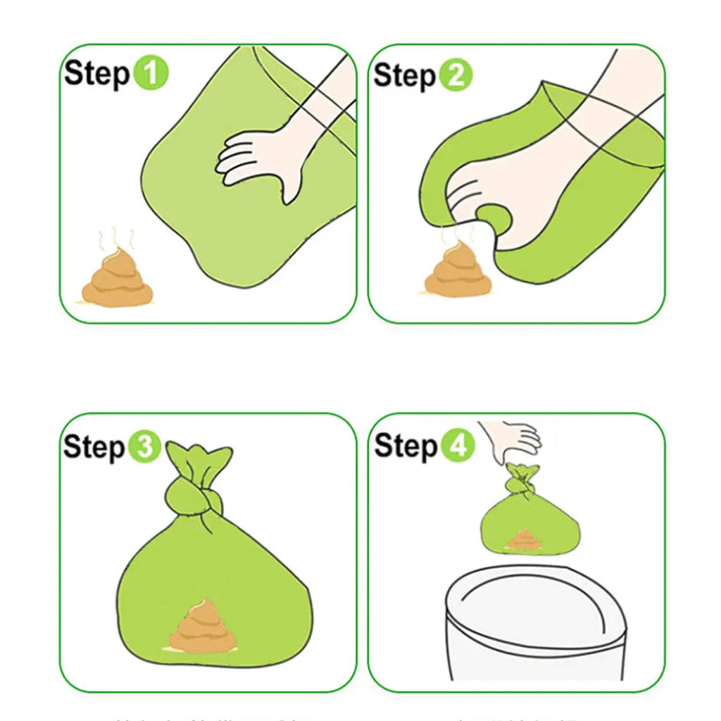 Dog Poop Bags – Leak-Proof Portable Rolls