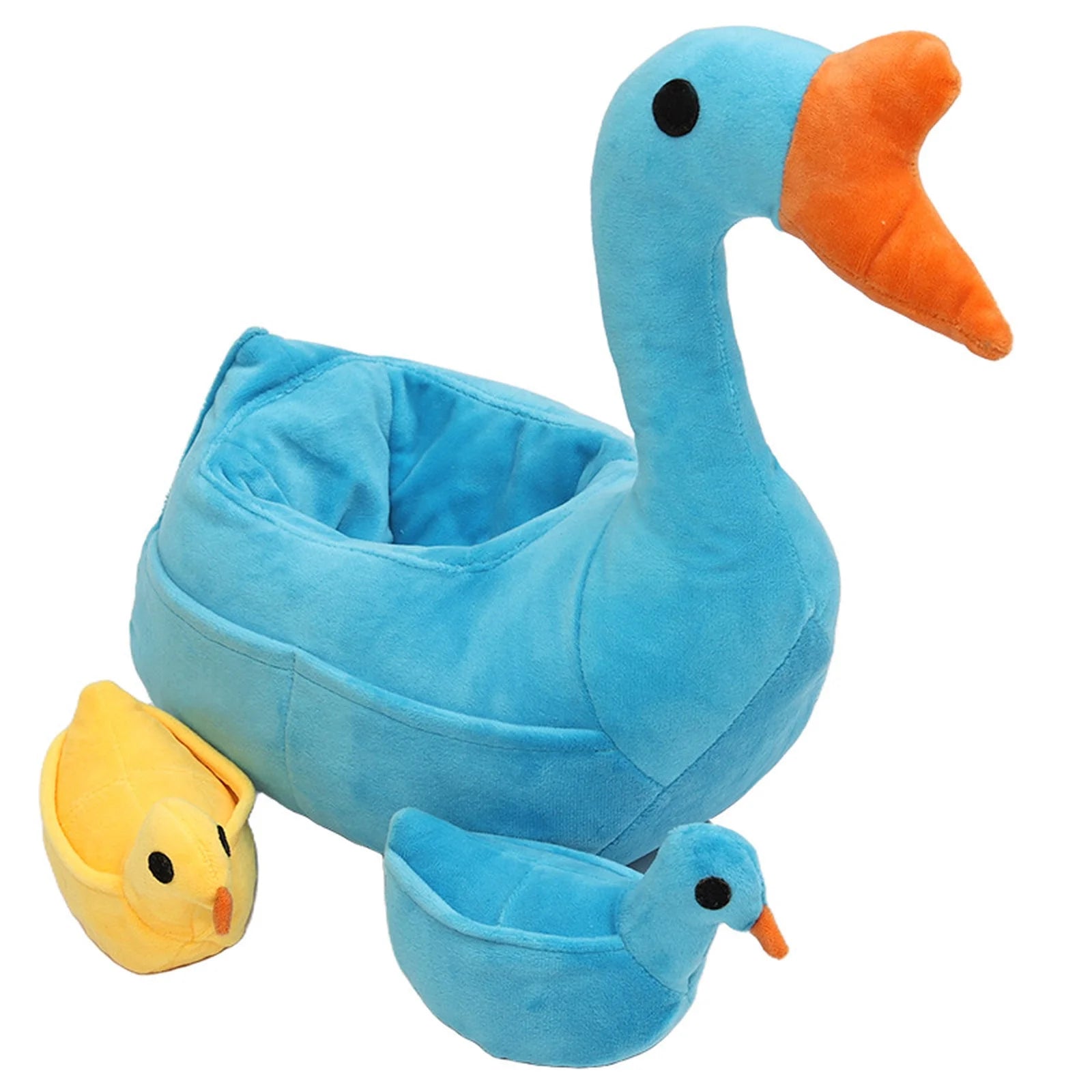 Goose Plush Dog Toy – Interactive Snuffle Puzzle
