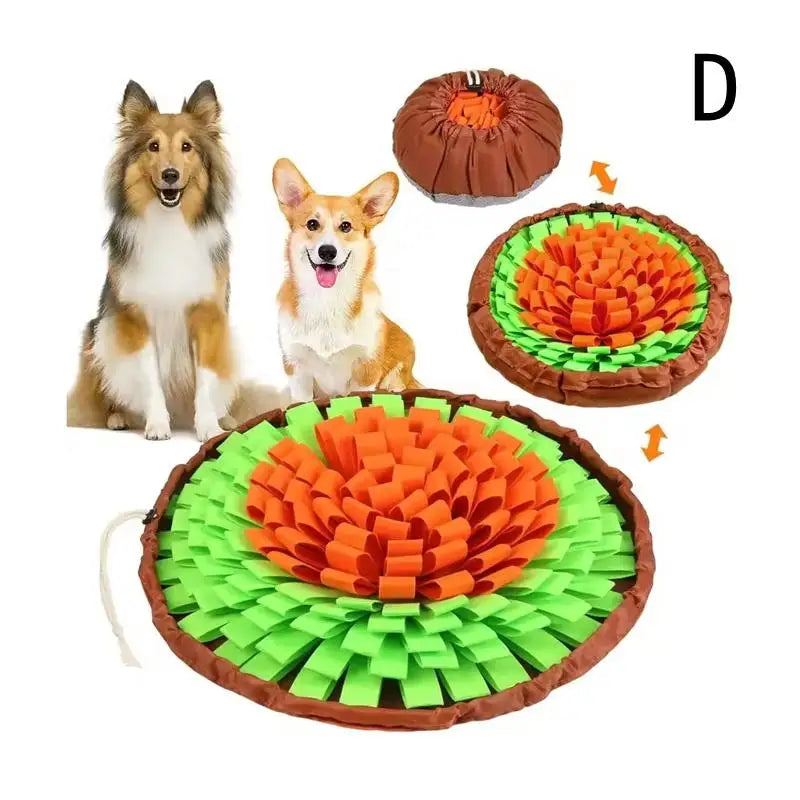 Interactive Snuffle Mat for Dogs – Brain-Boosting Puzzle for Slow Feeding