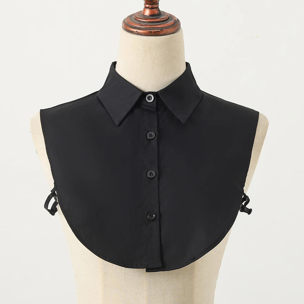 Detachable Cotton Fake Collar for Women – One Size
