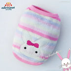 Moonbiffy Winter Dog Jacket – Flannel Puffer for Small Dogs