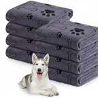 Quick Drying Bath Towel for Dogs – Large Soft Absorbent Microfiber Pet Towel