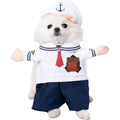 Nonecn Halloween Dog Costume Set with Wig Hat & Dagger Prop