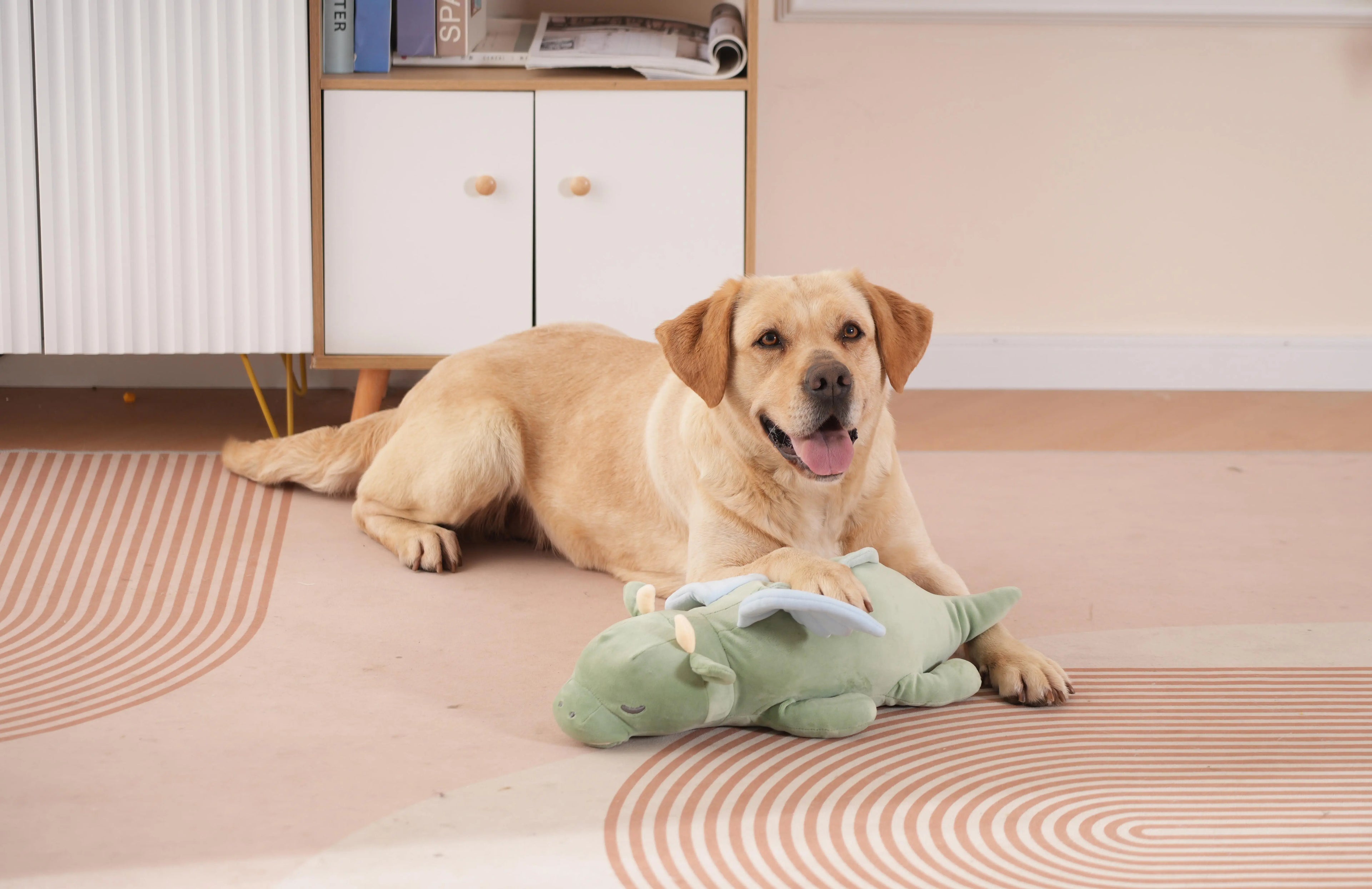 Flying Dragon Heartbeat Dog Toy – Calming Puppy Sleep Aid