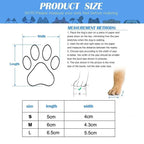Waterproof Dog Boots – Non Slip Rubber Winter Paw Protectors