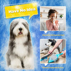 Pet Grooming Glove Hair Removal Mitt For Dogs Gentle Easy Pet Hair Upkeep