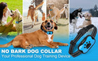 Humane Anti-Barking Dog Collar – Rechargeable & Automatic Vibration Training