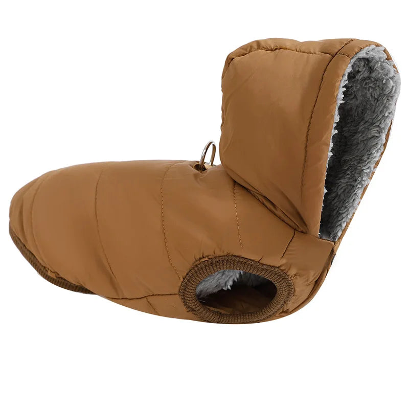 Thick Warm Dog Jacket – Autumn Winter Coat for Small Dogs