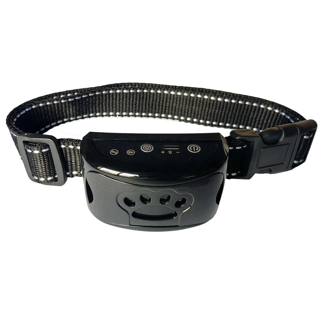 Humane Anti-Barking Dog Collar – Rechargeable & Automatic Vibration Training