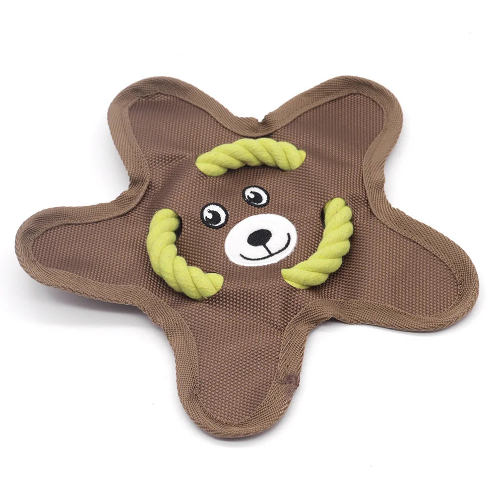 Durable Squeaky Crinkle Dog Toy – Interactive Toy for All Sizes