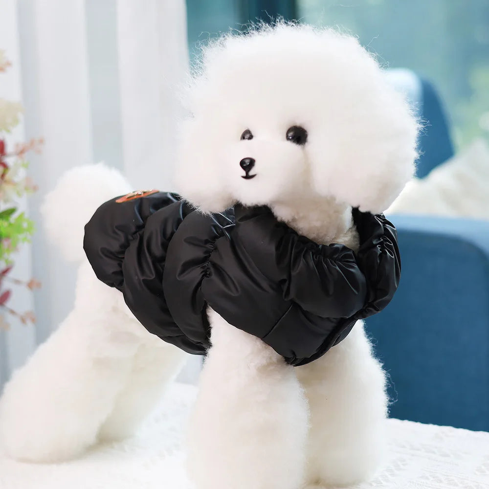 Didog Winter Padded Dog Coat – Windproof Warm Jacket for Small & Medium Dogs