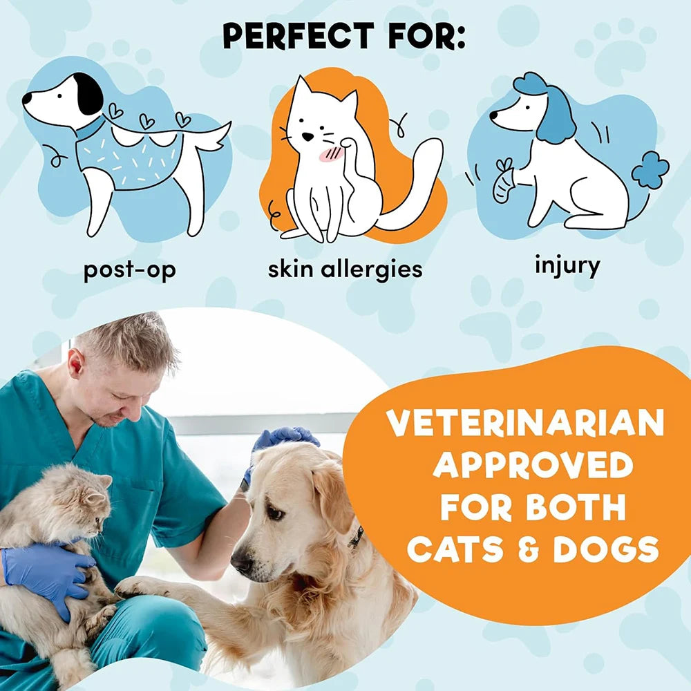 Dog Recovery Collar – Inflatable Soft Cone