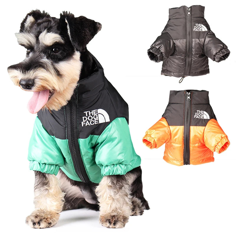 WANGUPET Windproof Dog Jacket | Reflective Winter Coat | Small & Medium Dogs